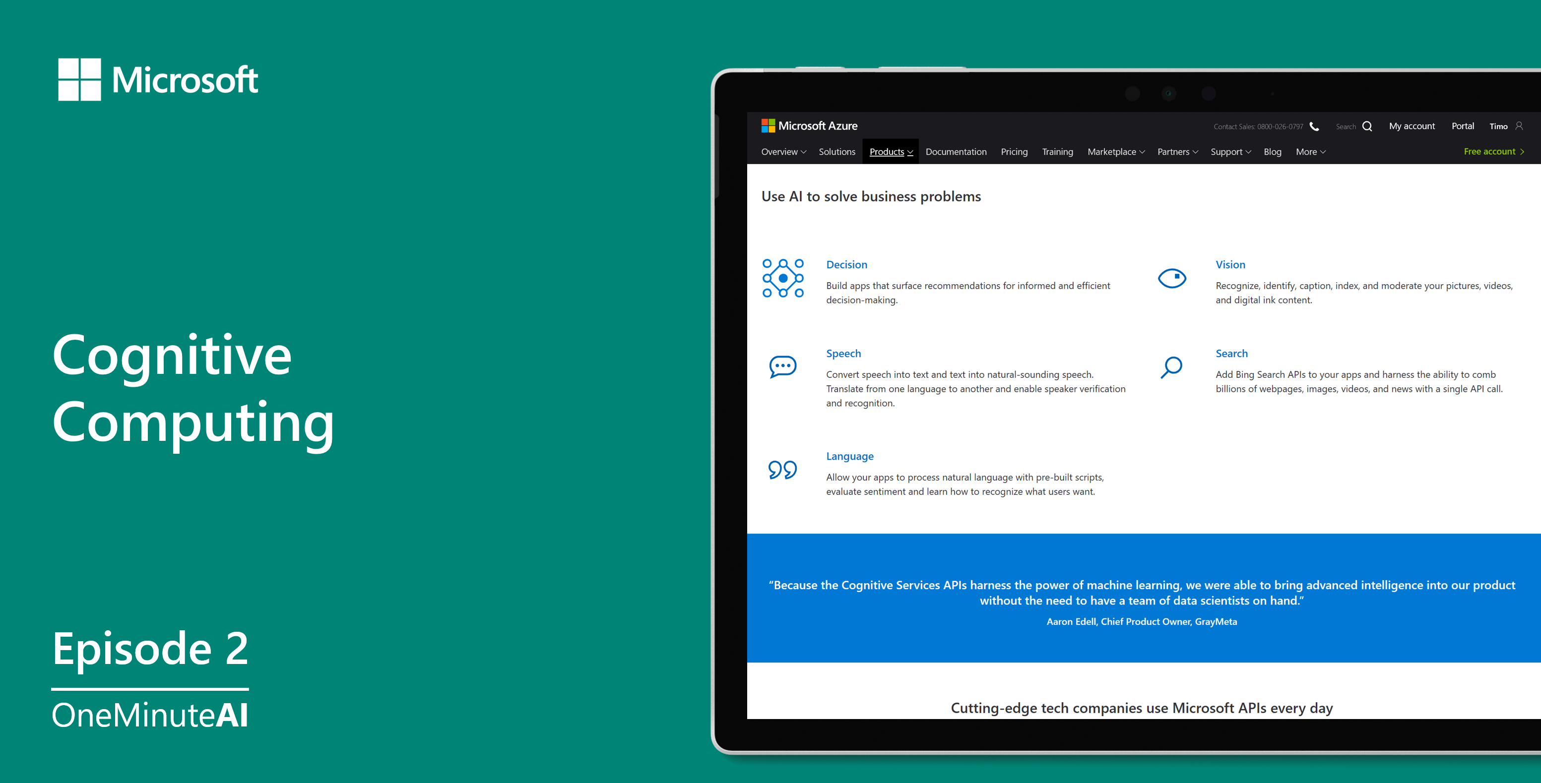 Episode 2 Cognitive Computing Thumbnail